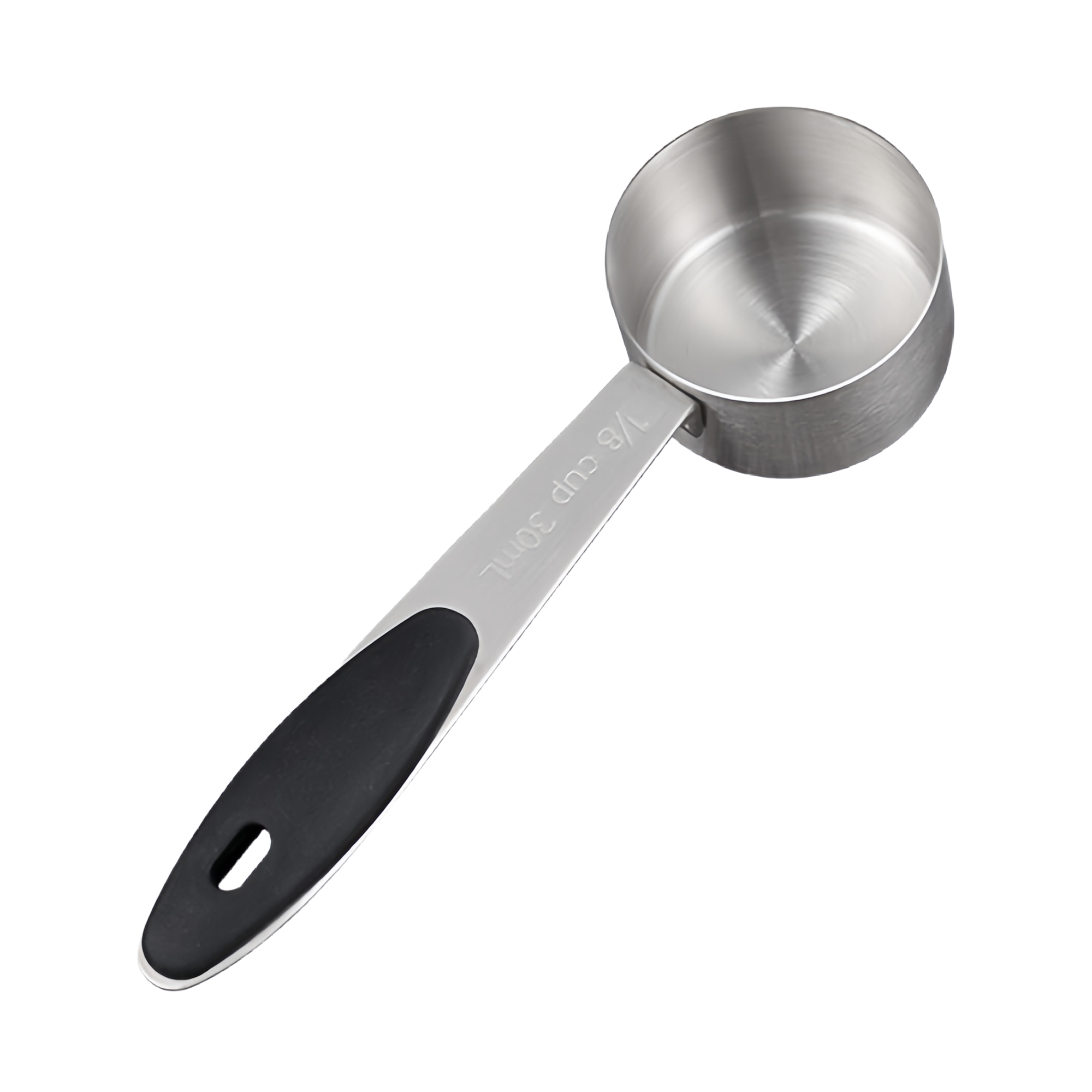 30ML Stainless Steel Coffee Scoop with Silicone Handle for Grounds 3