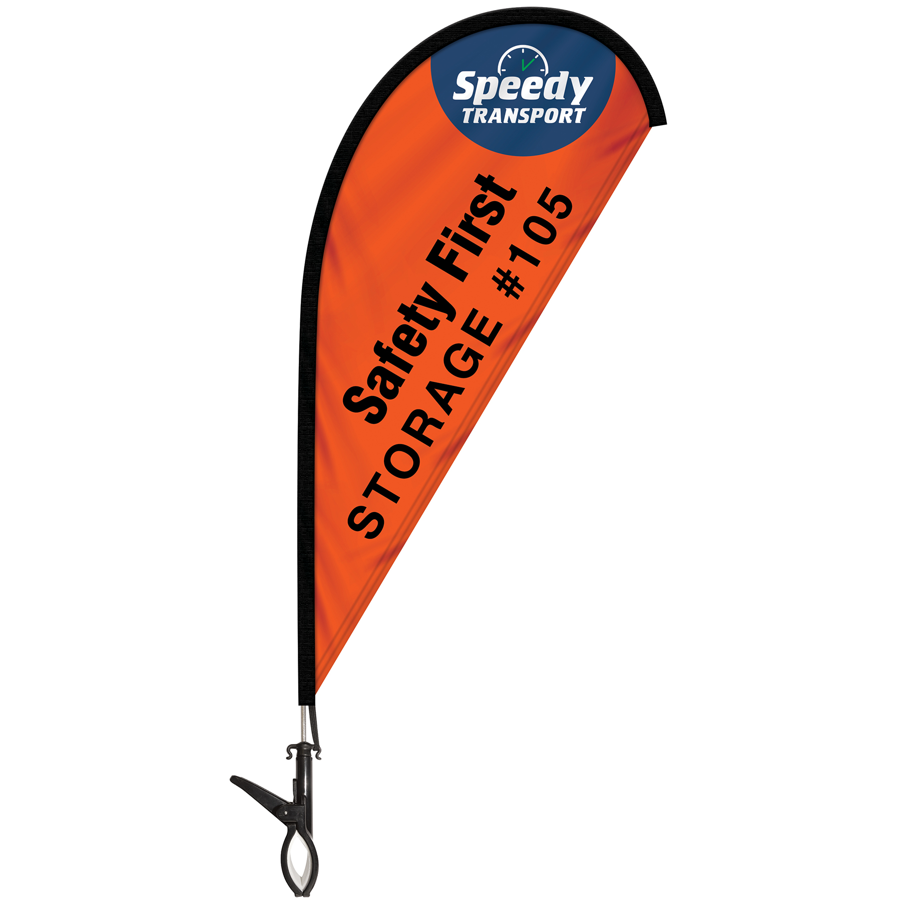 Mini Teardrop Banner with Clip 2