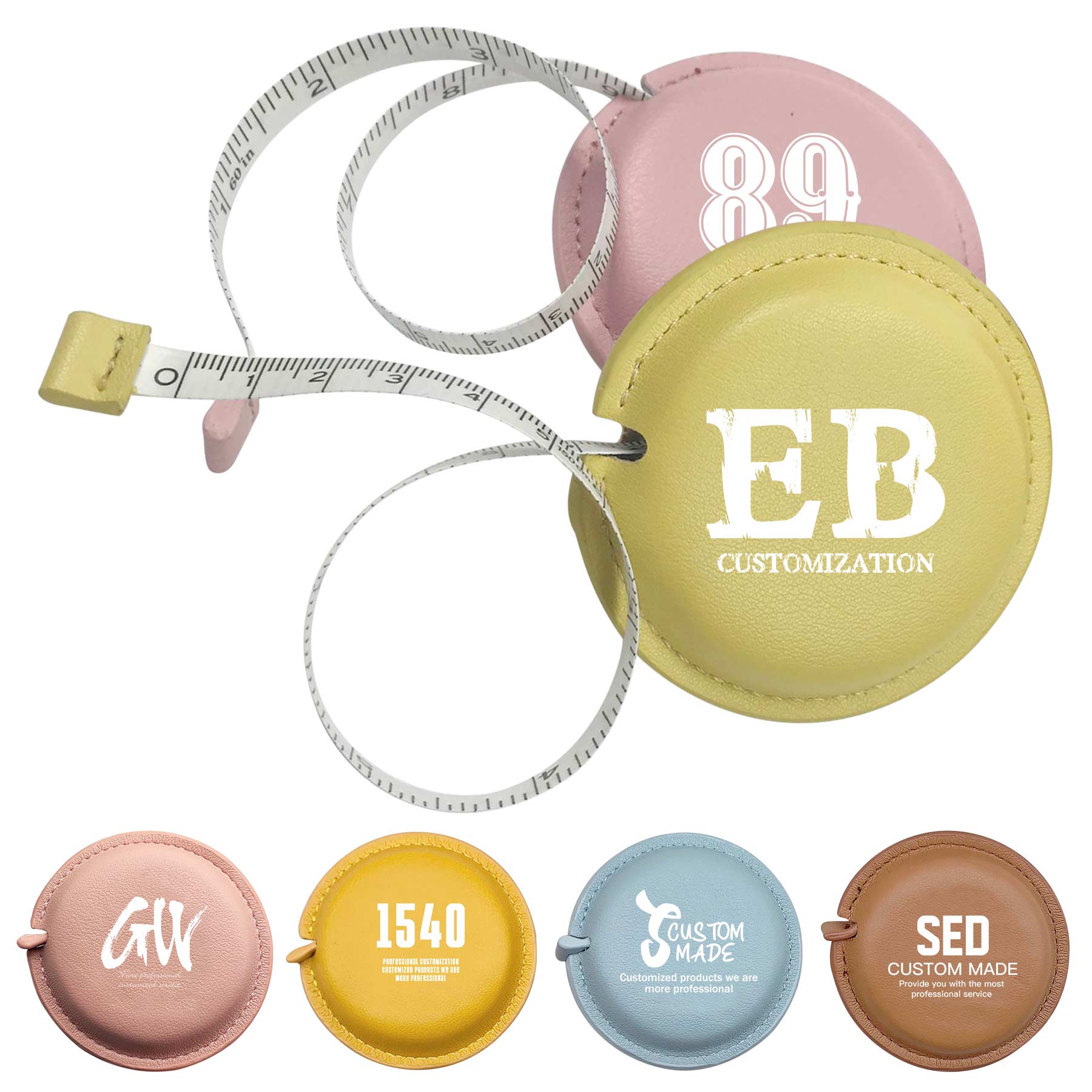 Round Leather Tape Measure 2