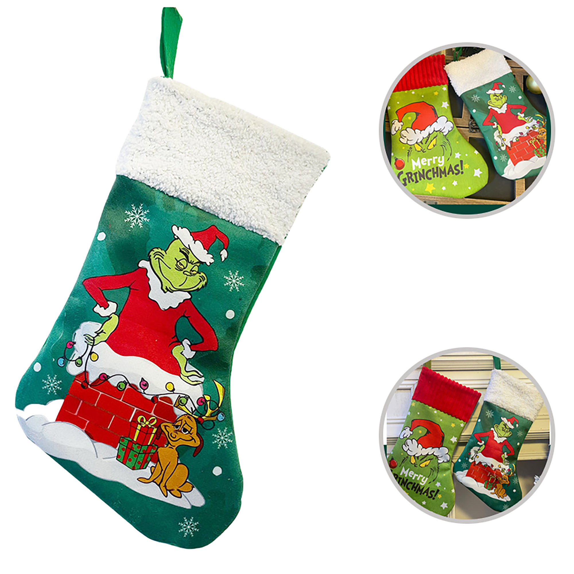 Festive Christmas Stocking Decor 3