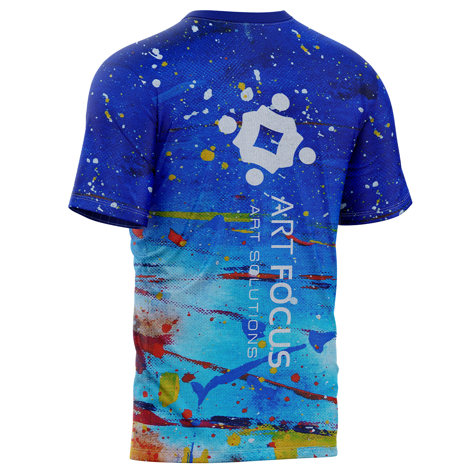 Youth 180 GSM Cotton Feel Sublimation Short Sleeve T-shirt 1