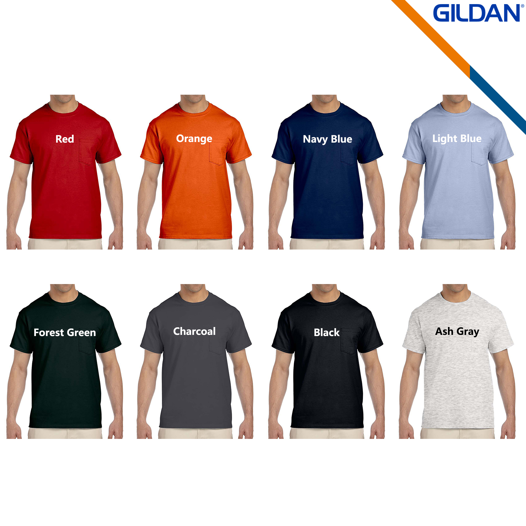 Gildan® 6.1oz 100% Cotton Preshrunk T-shirts 4
