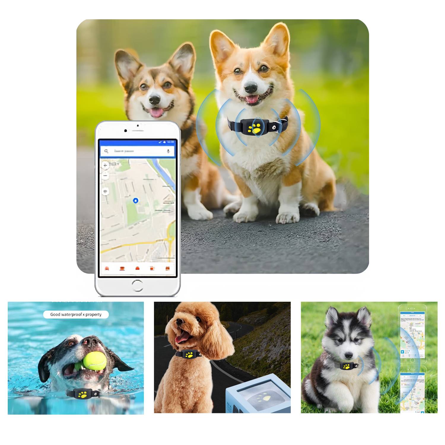 GPS Pet Tracking Anti-Lost Locator 5