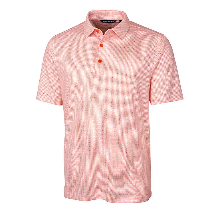 Cutter and Buck Men's Pike Polo Double Dot Print 11