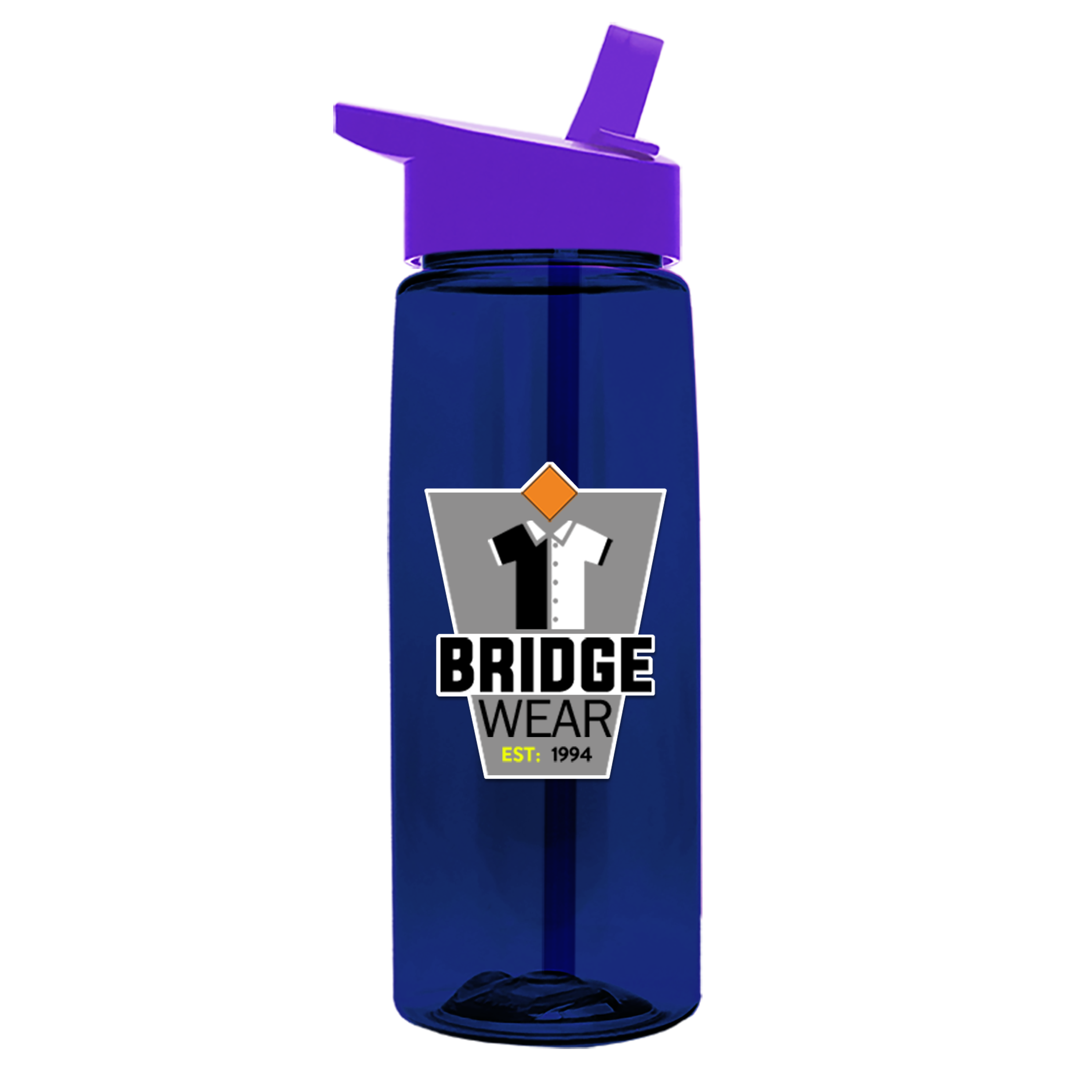 Garyline® Flair Tritan® Bottle with Flip-Straw Lid - 26 oz. 22