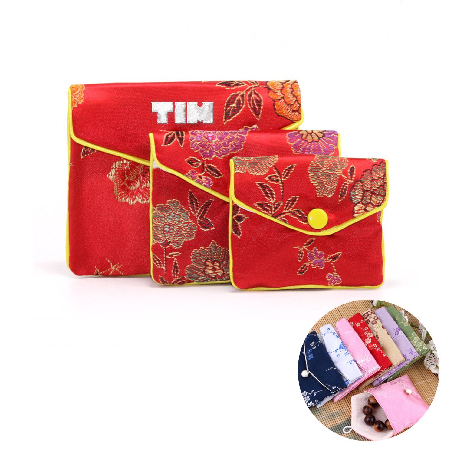 Jewelry Silk Purse Pouch 2