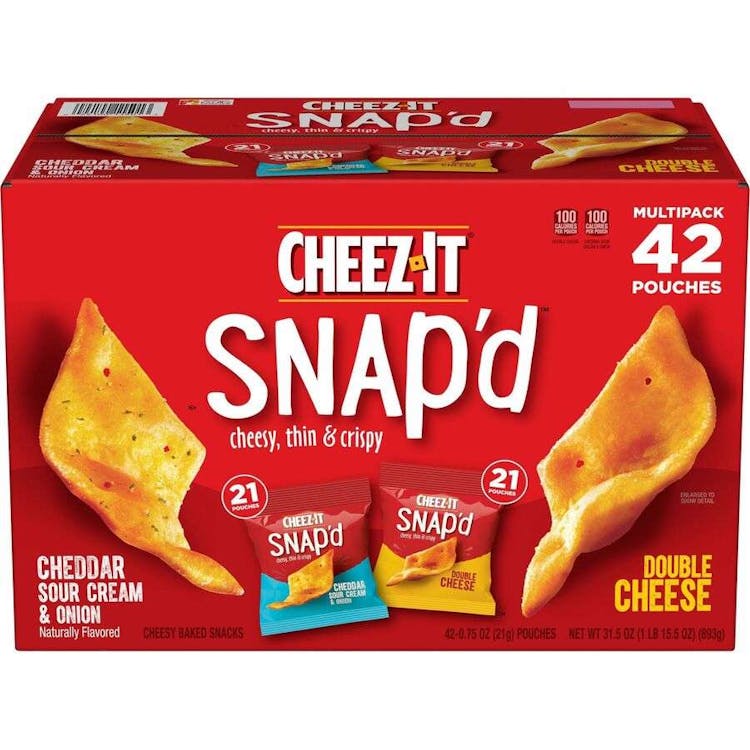 Cheez-It Snap'd Crackers Variety Pack 2