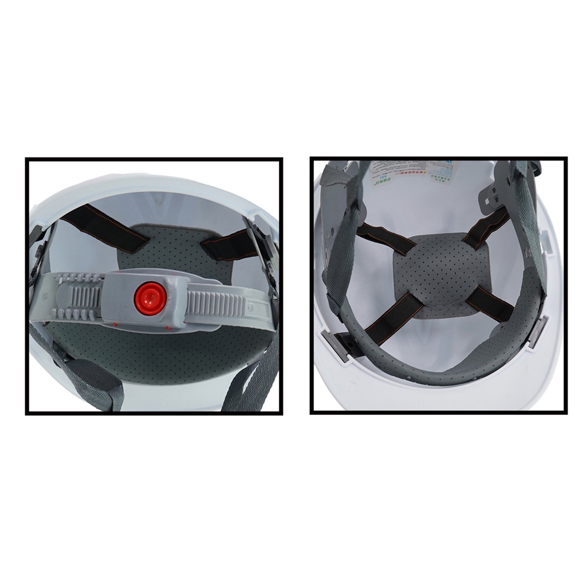 Full Brim Construction Hard Hat with Venting, Suspension, and 3D Adjustment 6