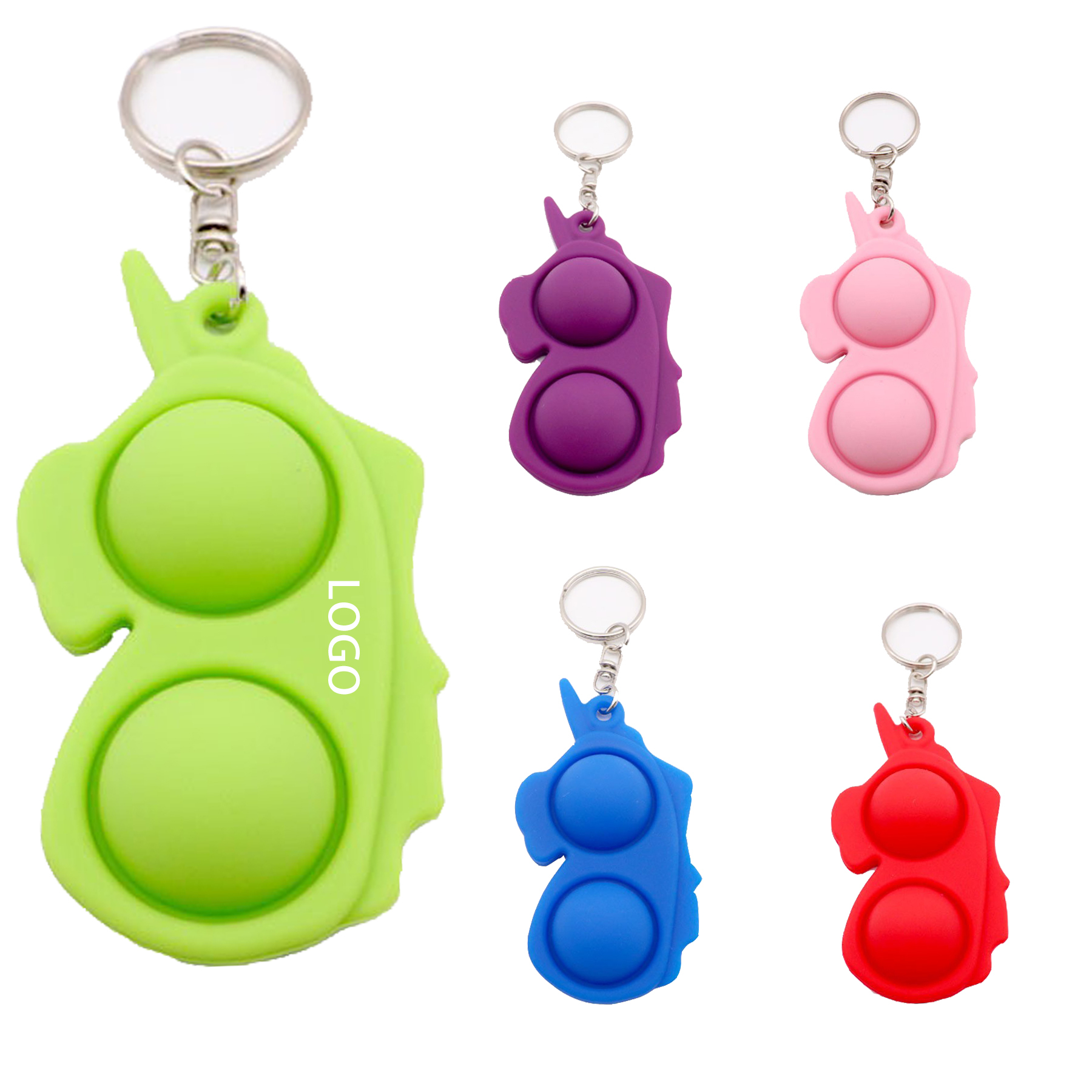 Custom Silicone Keychain With Logo Custom Silicone Keychain With Logo 1