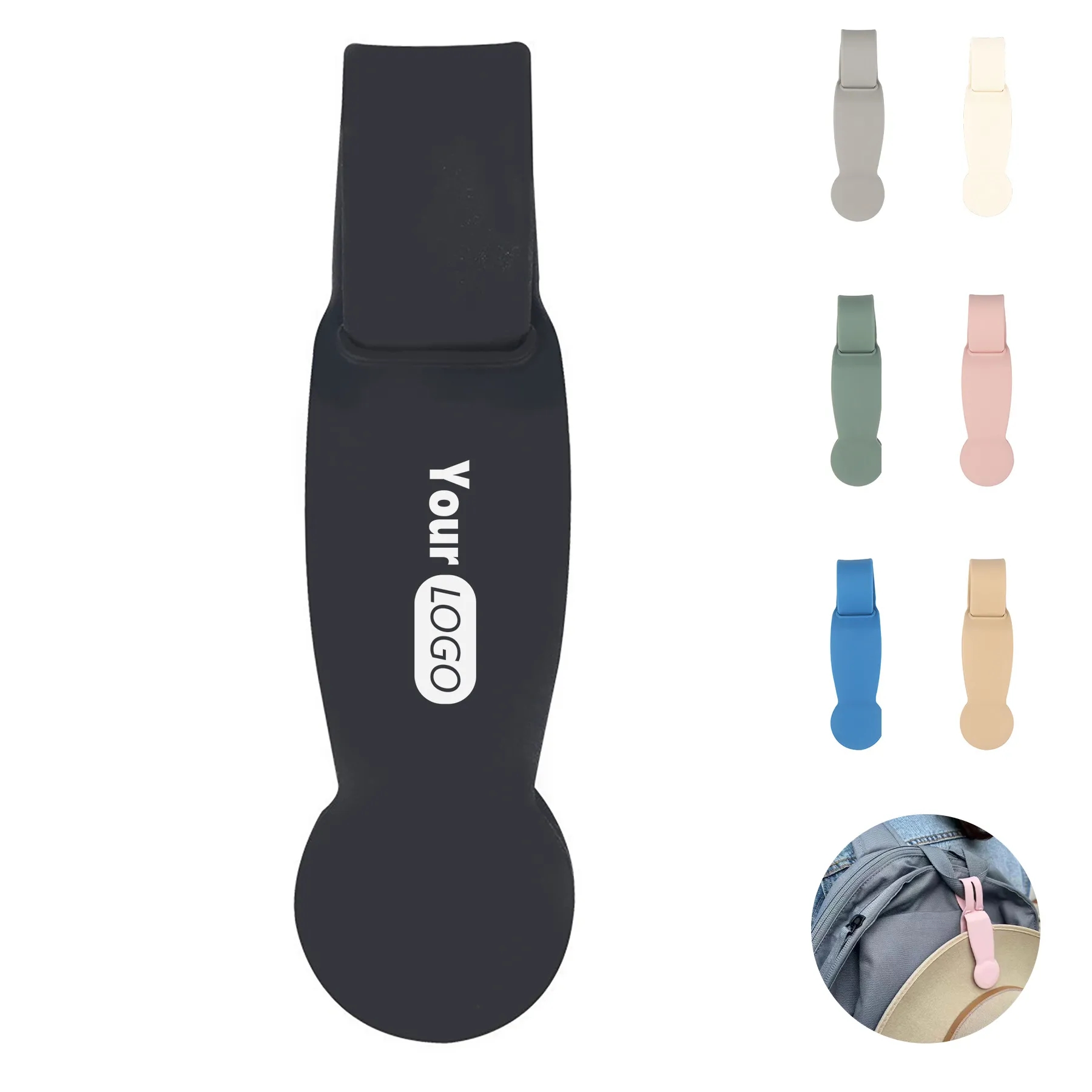 Silicone Magnetic Portable Cap Clip 3