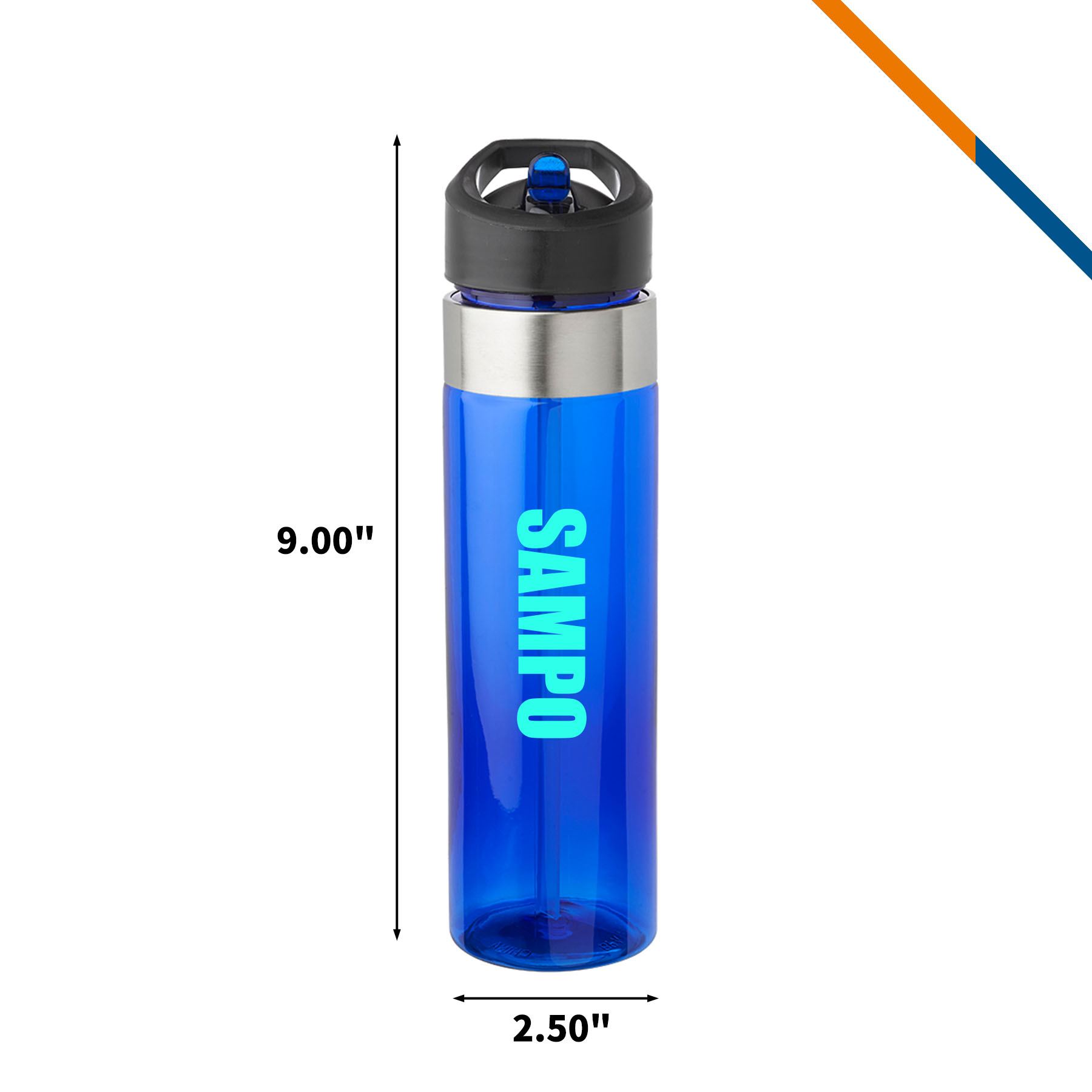 Torrent Plastic Water Bottle - 24 OZ. 6