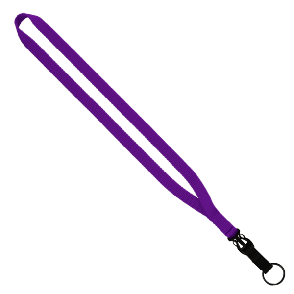 1/2" Smooth Nylon Slide Release Lanyard 78
