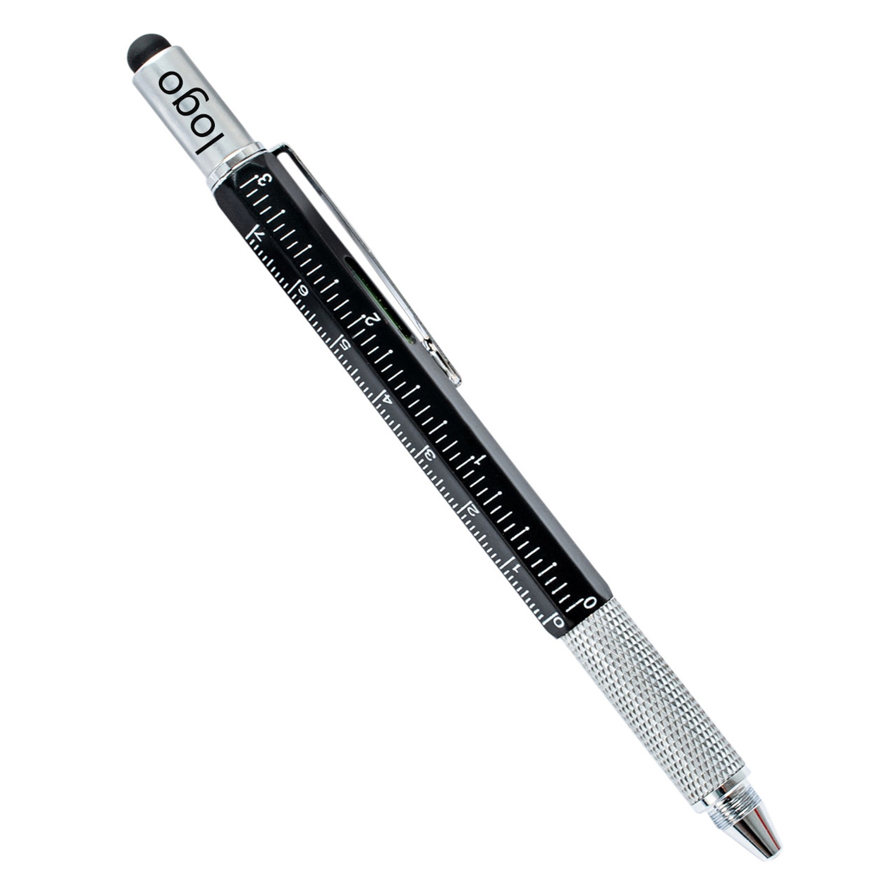 Six-In-One Metal Ballpoint Pen