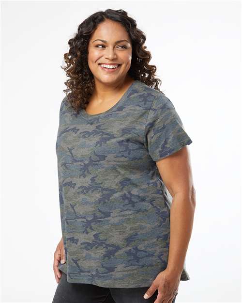 Women's Curvy Collection Fine Jersey Tee - 3816 64