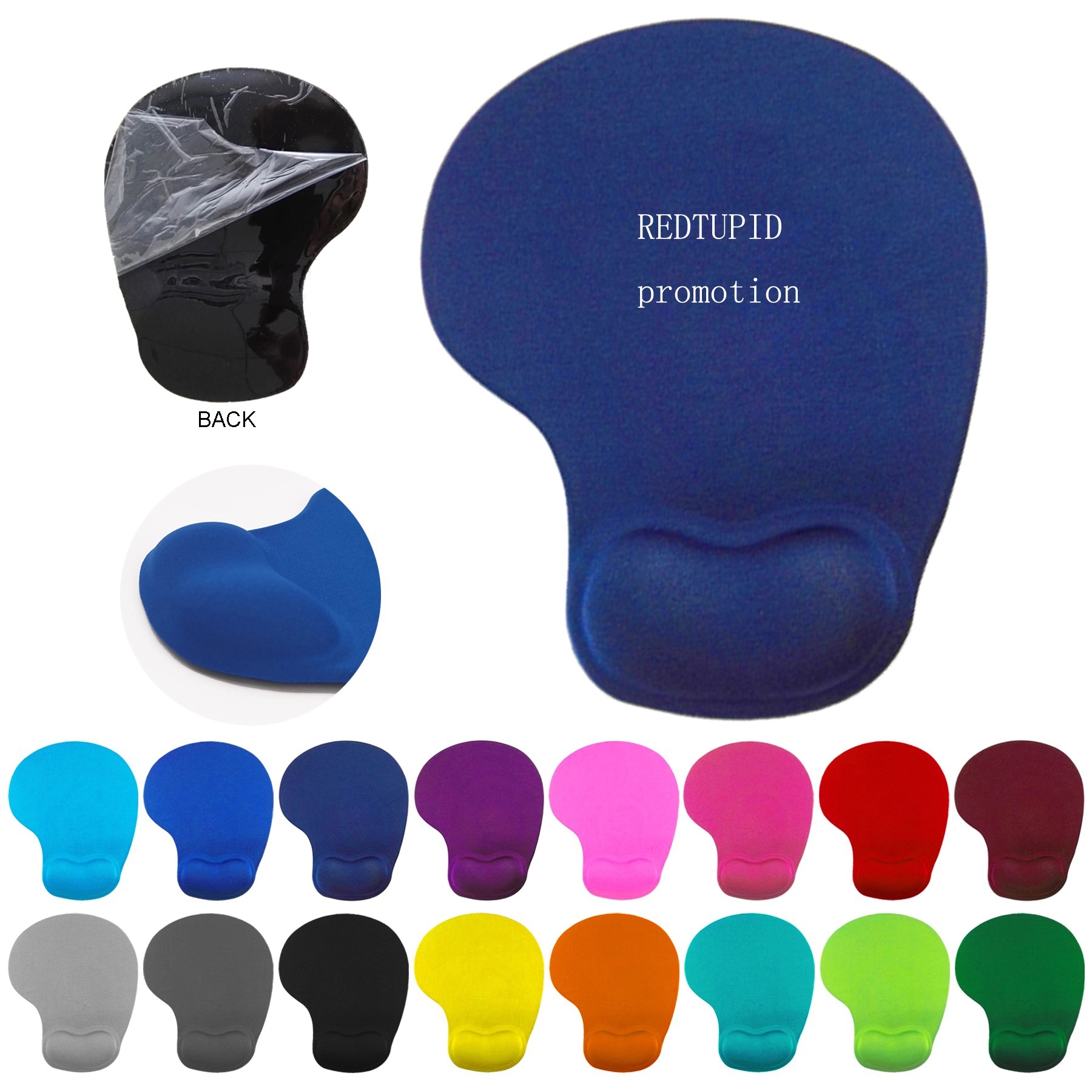 Custom Full Color Wrist Rest Mouse Pad 7