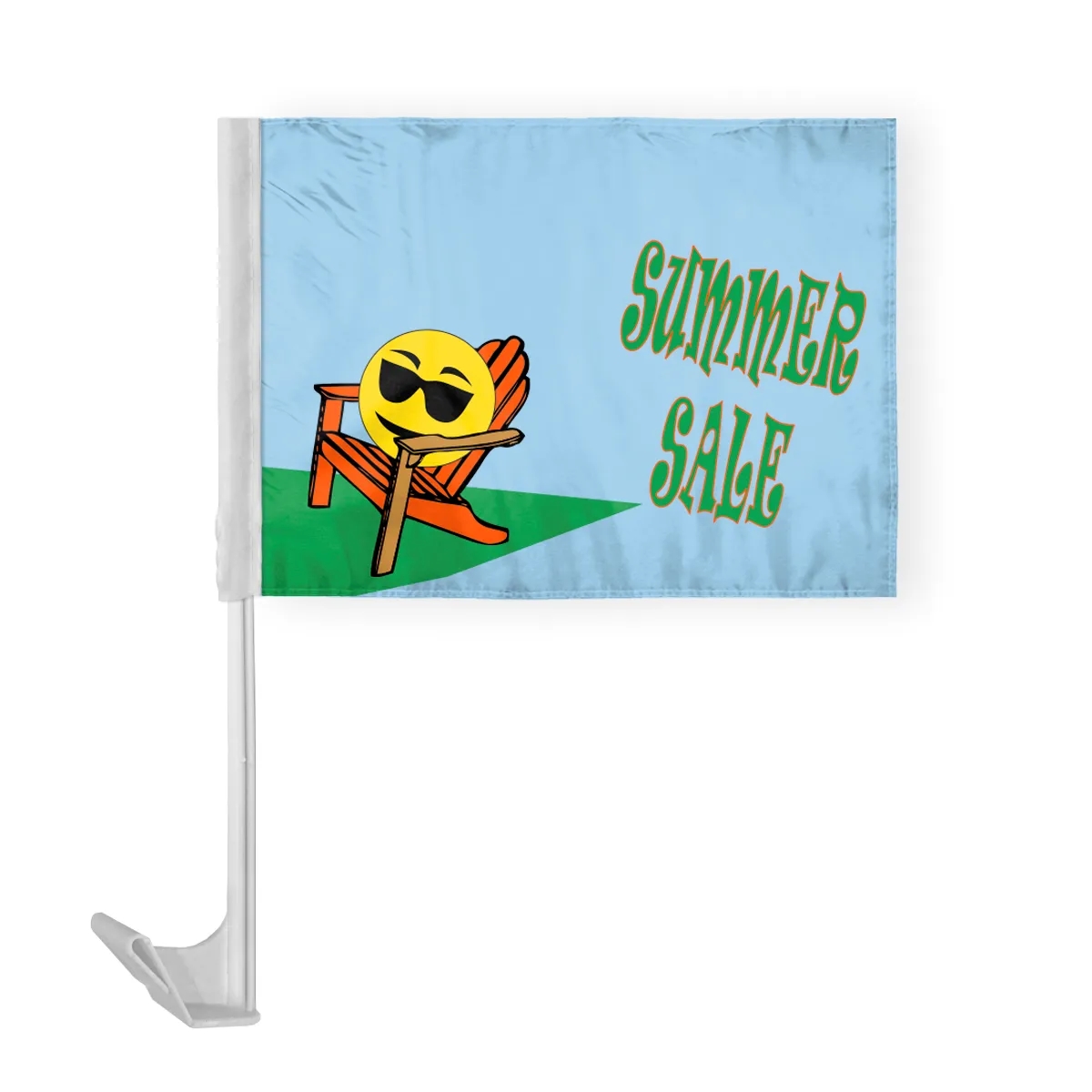 12" x 16" Advertising Car Flag - ePoly 29