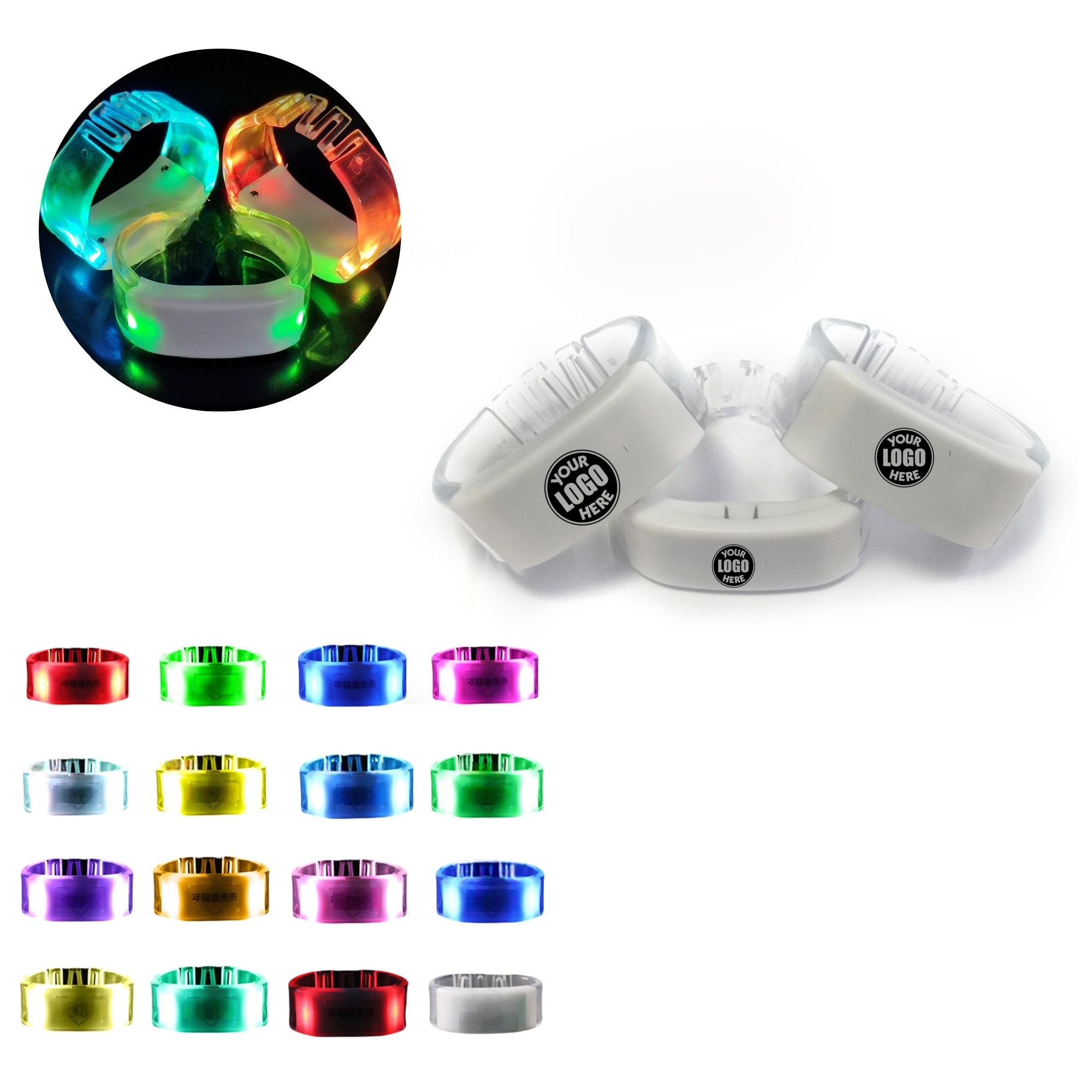 LED Glow Bracelets 2