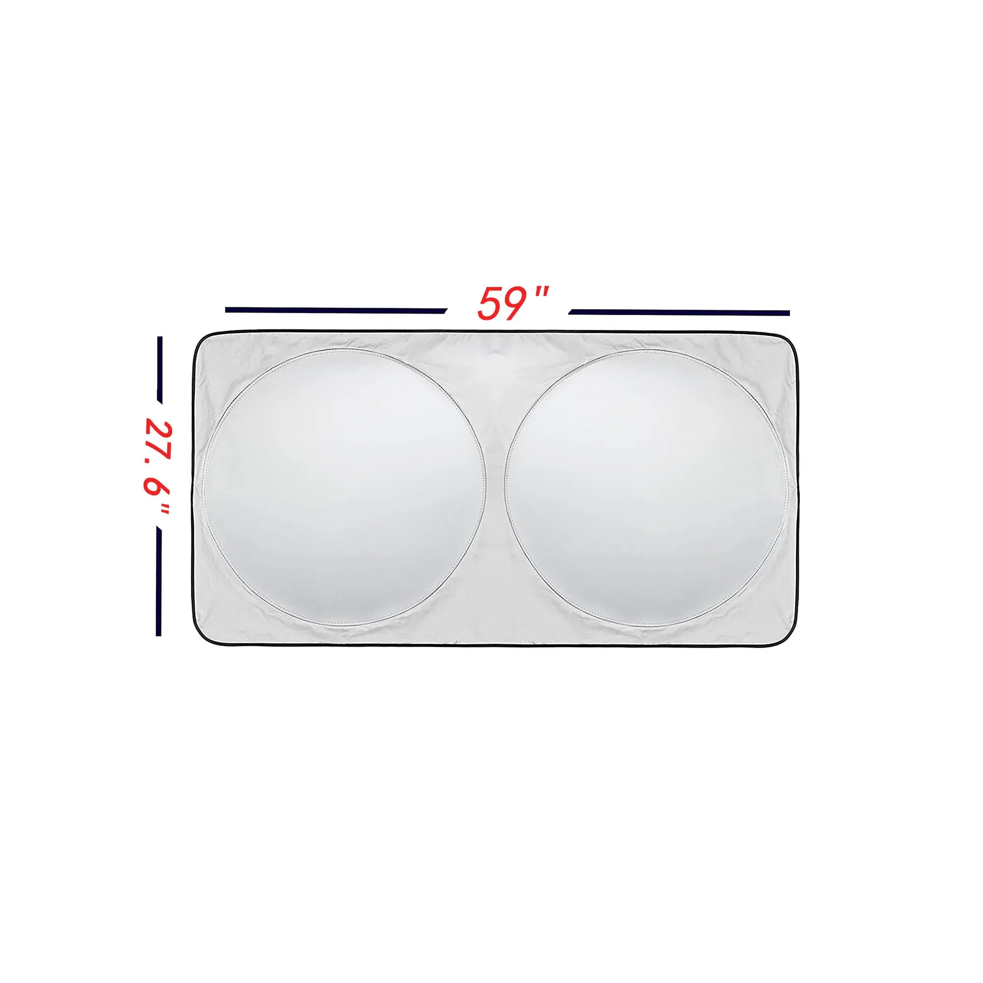 Folding Protective Car Sun Visor Windshield Heat Insulation 2