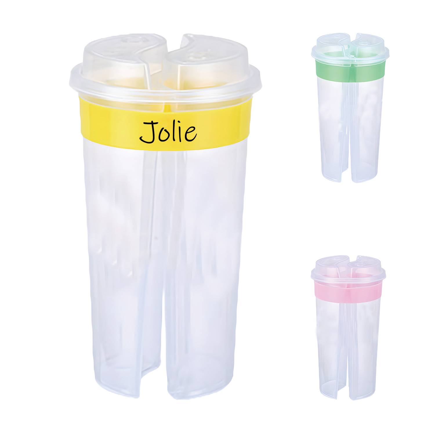 Double-Leaf Plastic Drink Cup 4