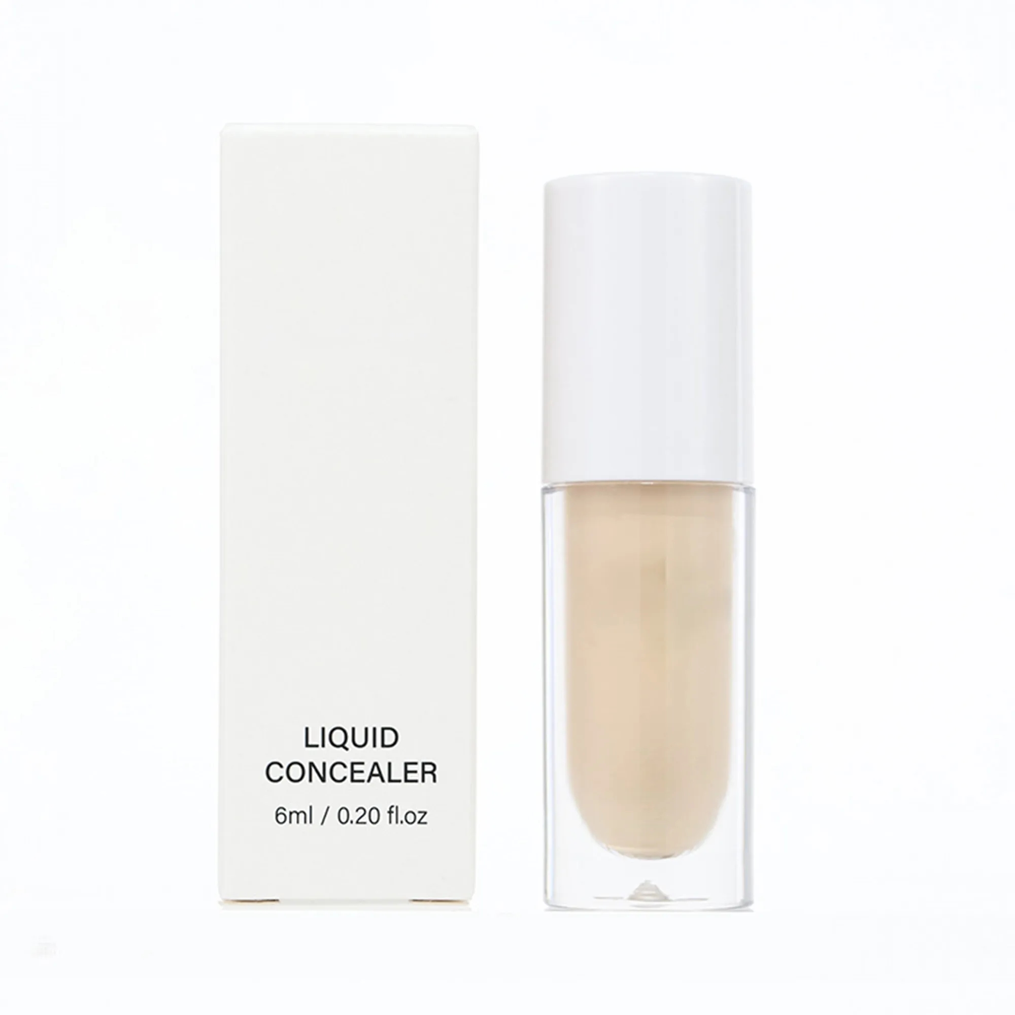 Liquid Concealer Glass Bottle Full Coverage Natural Finish 9
