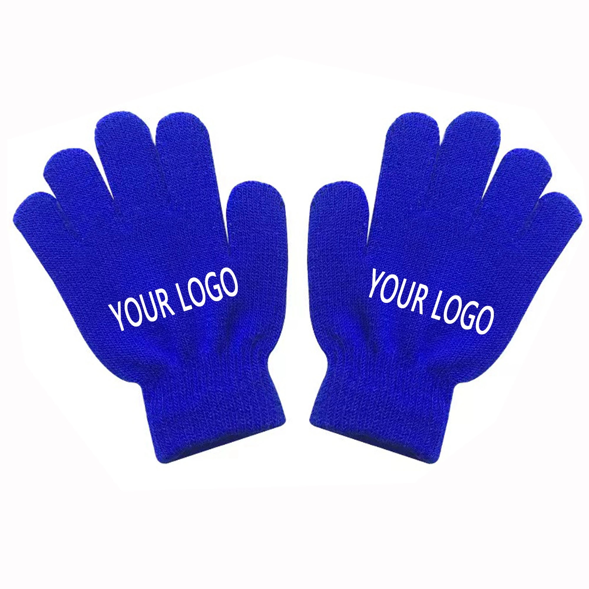 Custom Winter Knit Gloves MOQ 100pair 3