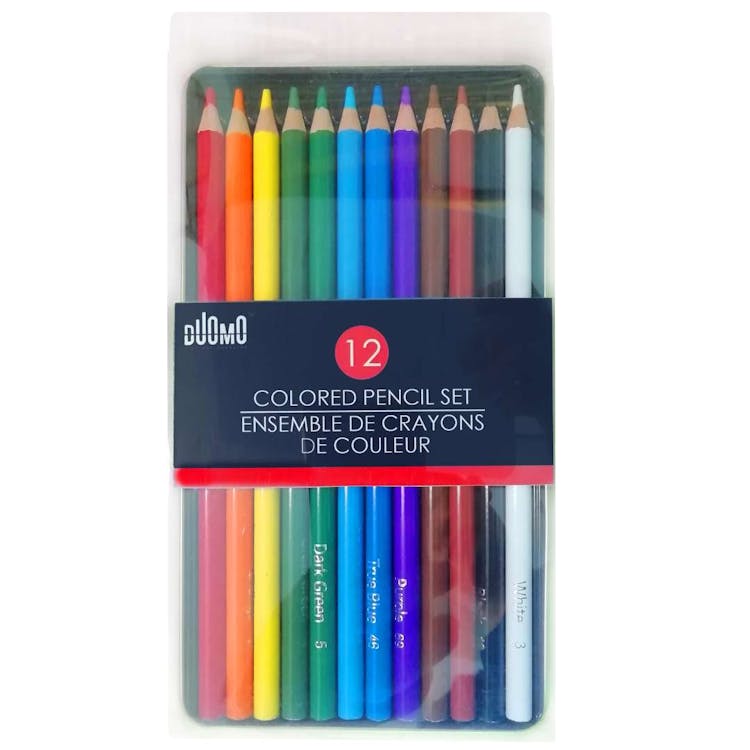 Premium Colored Pencils Sets - 12 Colors 2