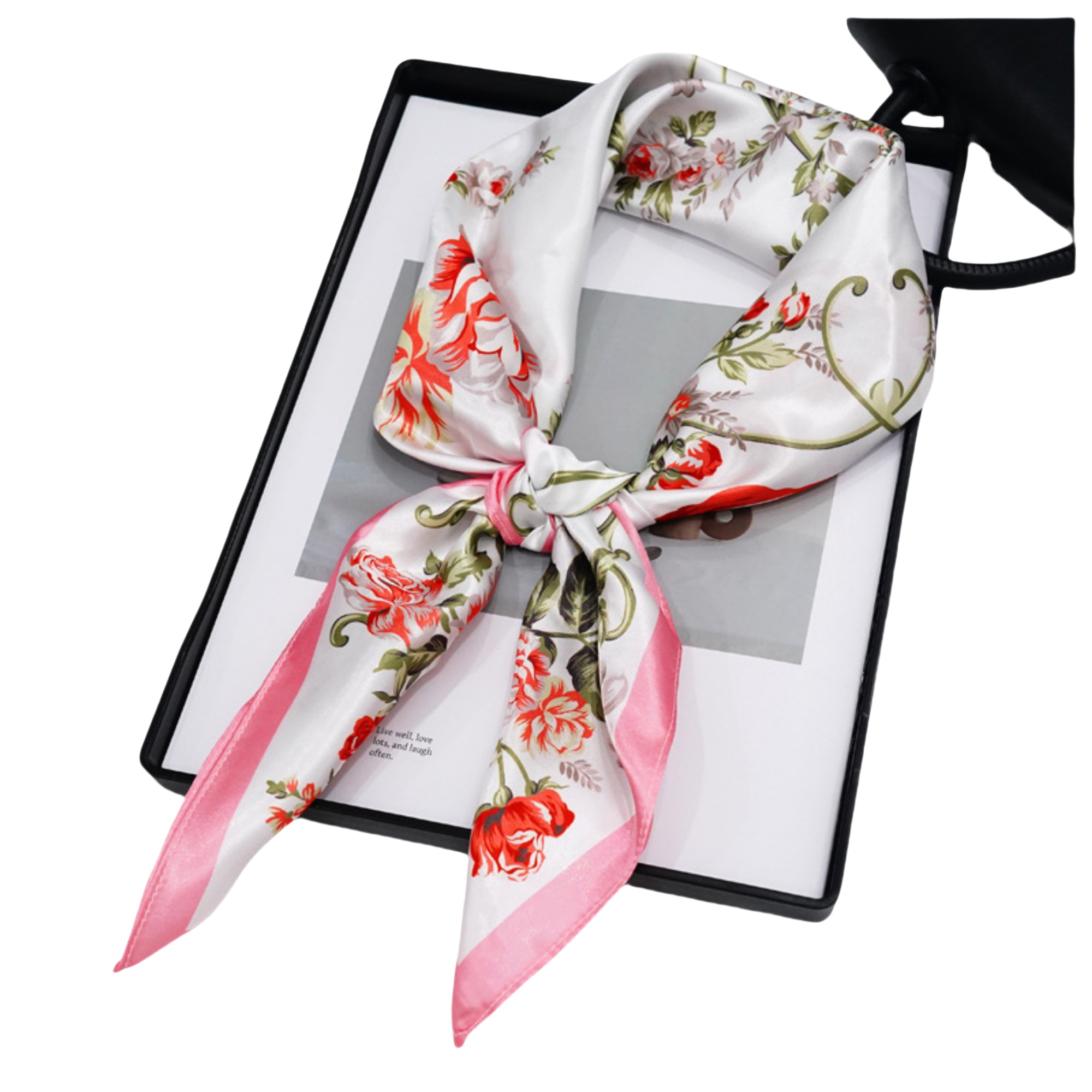 Smooth Soft Custom Silk Scarf 3