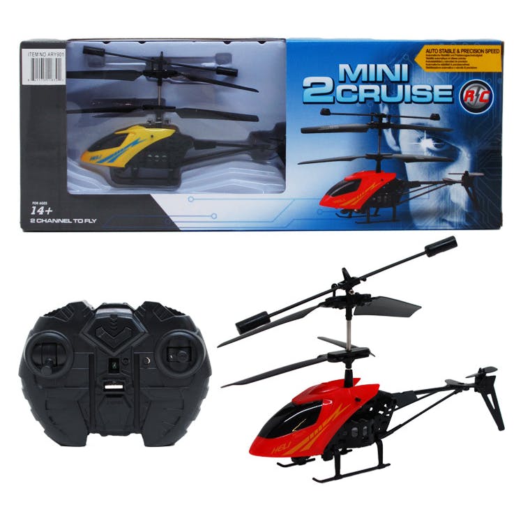 Remote-Control Helicopters - Assorted Colors 6.75"