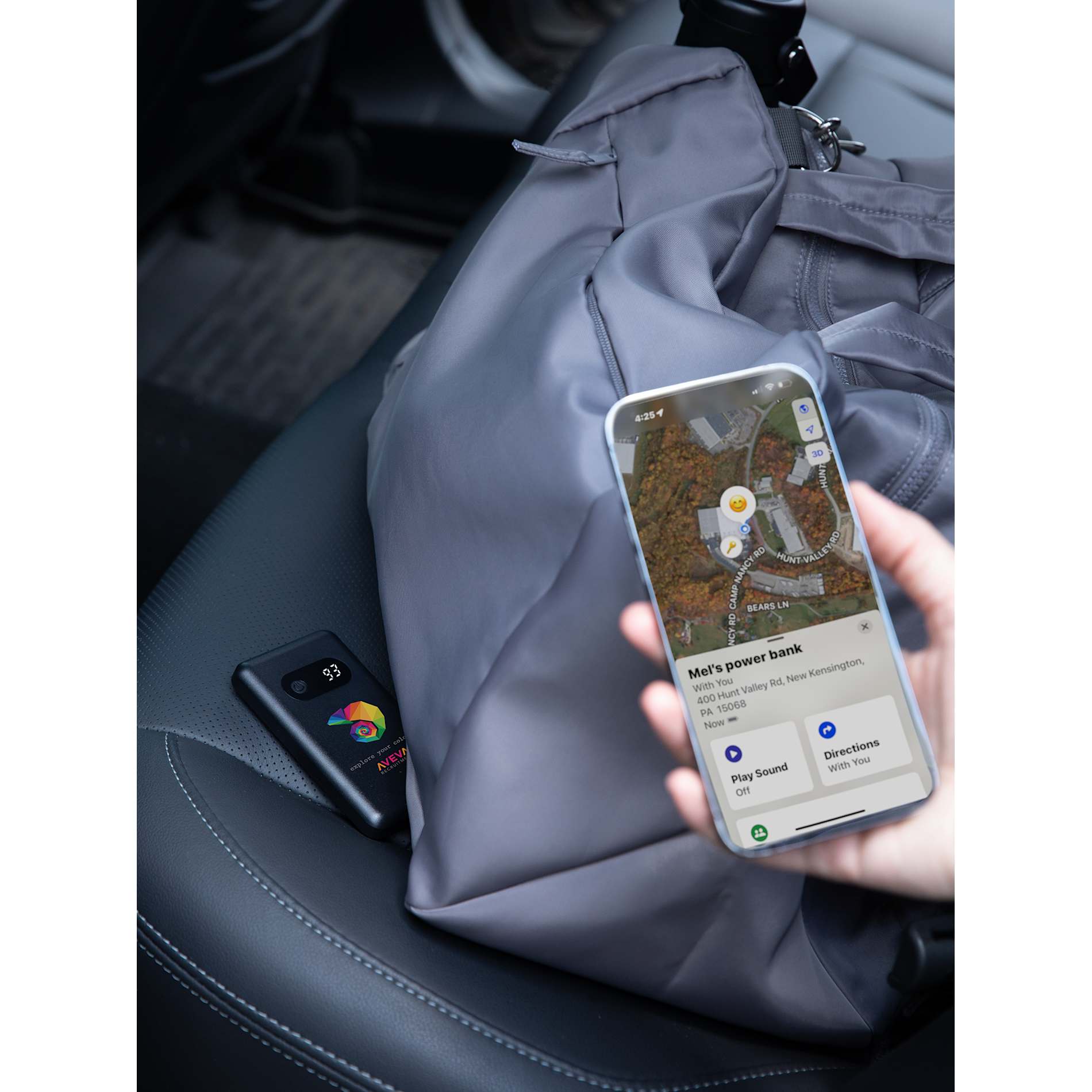 Find My 5000 mAh 18W PD Power Bank/Digital Display 8