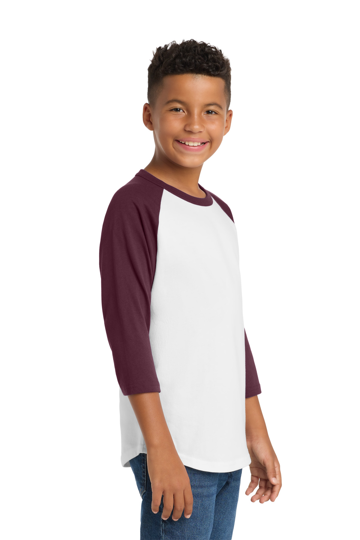 Sport-Tek Youth Colorblock Raglan Jersey. YT200 5