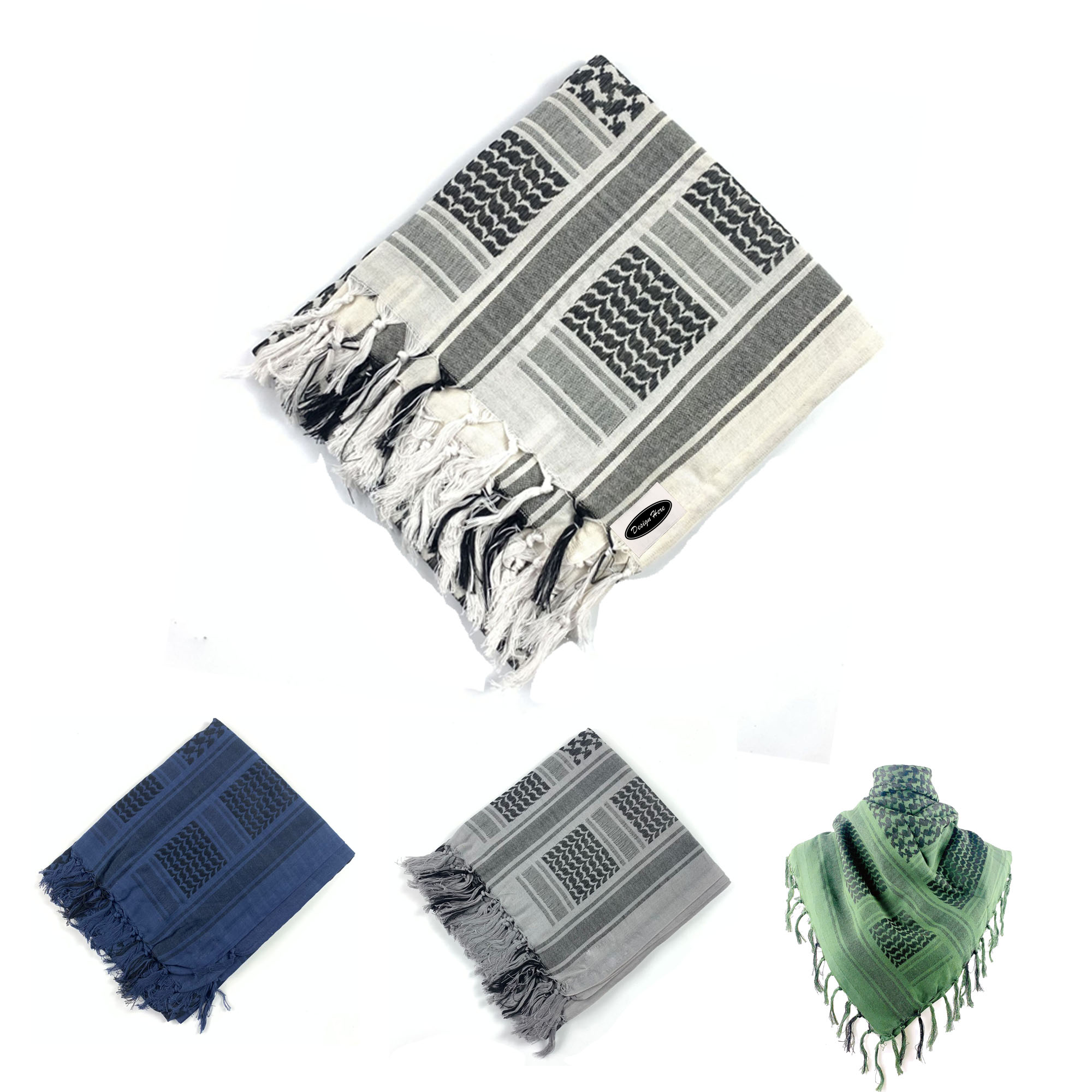 Tassel Neck Head Wrap for Men and Women ?C Stylish & Durable 2