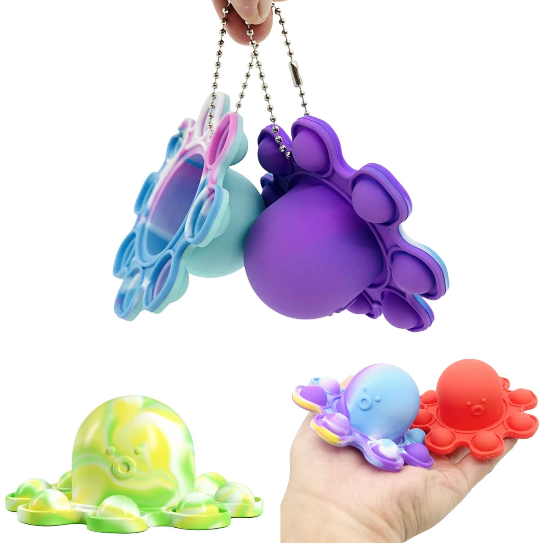 Octopus Shape Key Chain 2