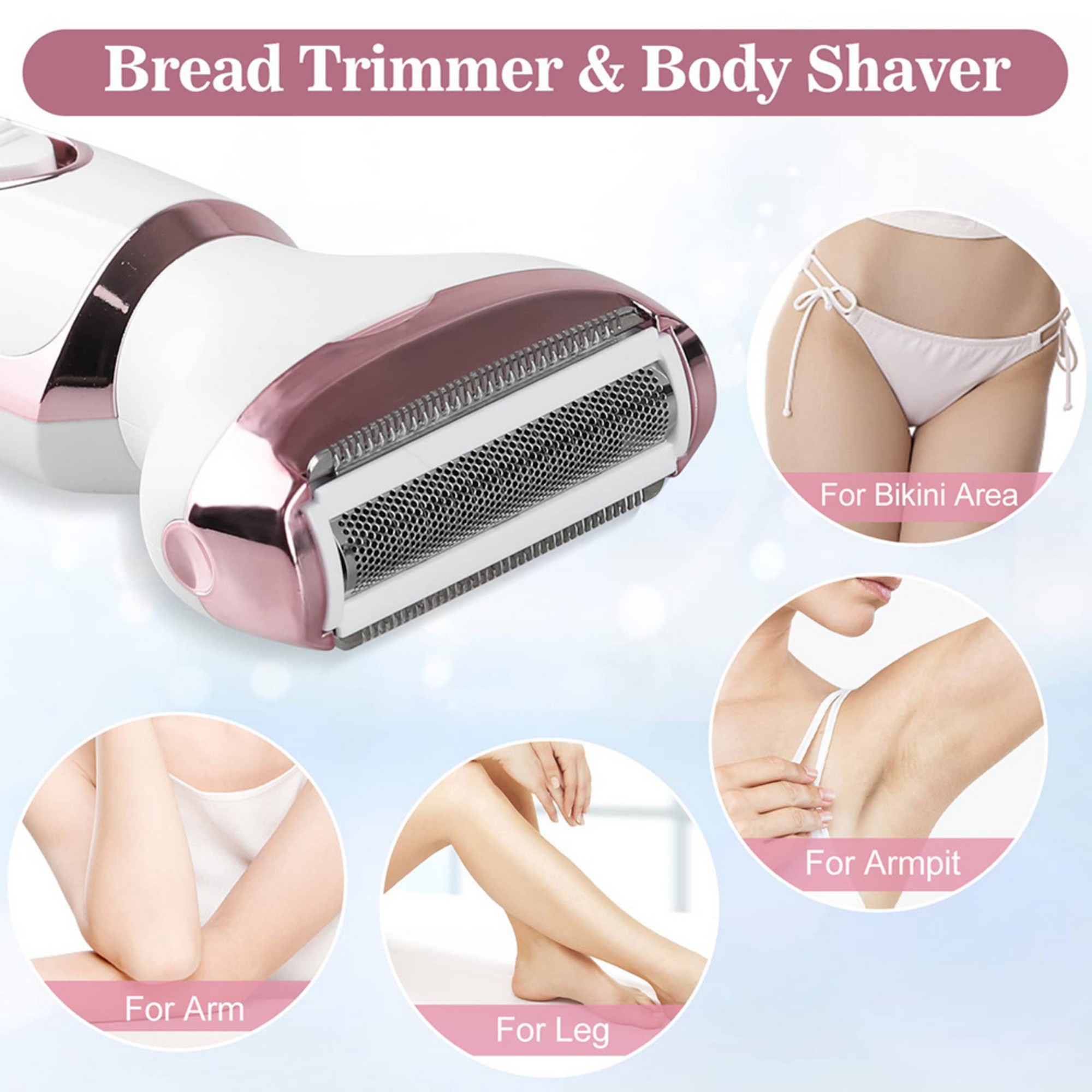 4-in-1 Lady Shaver Kit 13