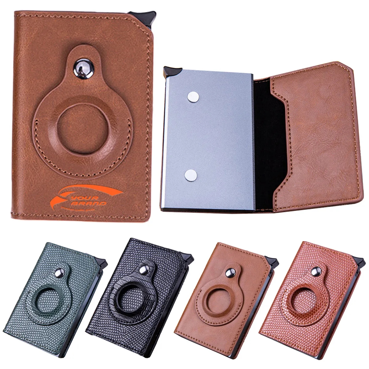 Minimalist Wallet for Men RFID Blocking Money Clip 3