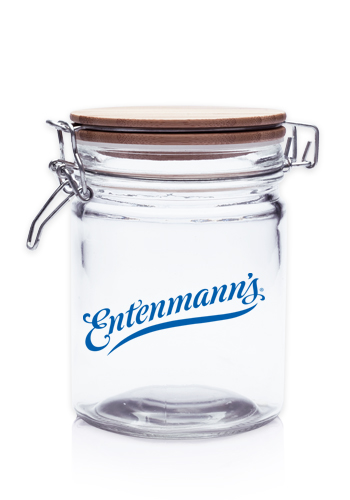 22 oz. Candy Jars with Hinged Wood Lids 3