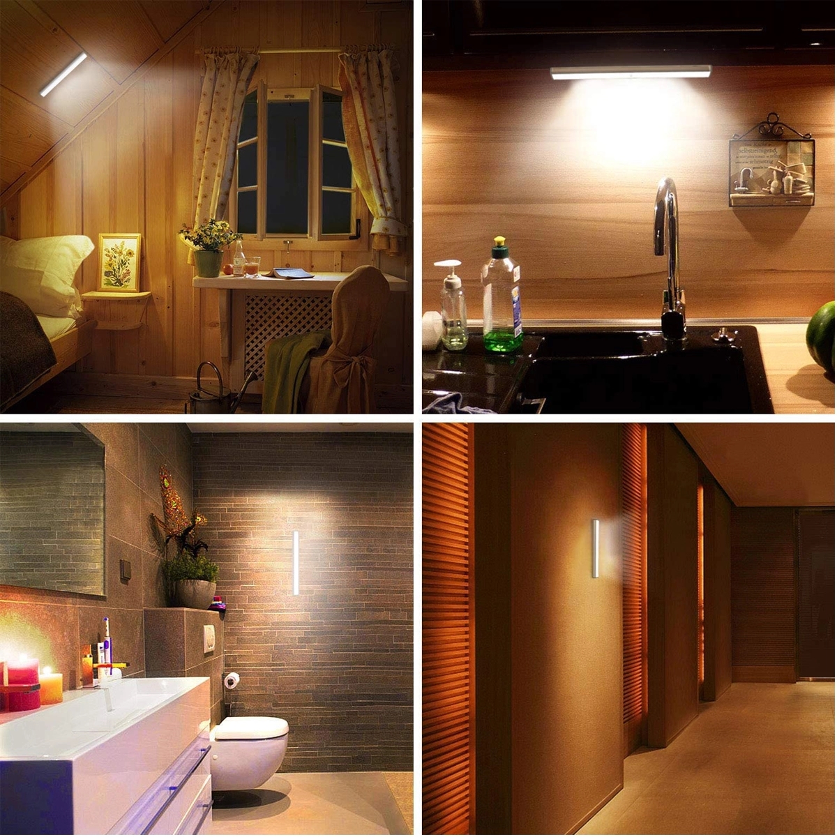 Wireless Rechargeable LED Sensor Closet Lights 3