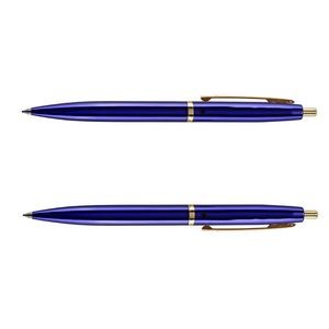 Gold Clip Metallic Retractable Cap Signing Pen 14