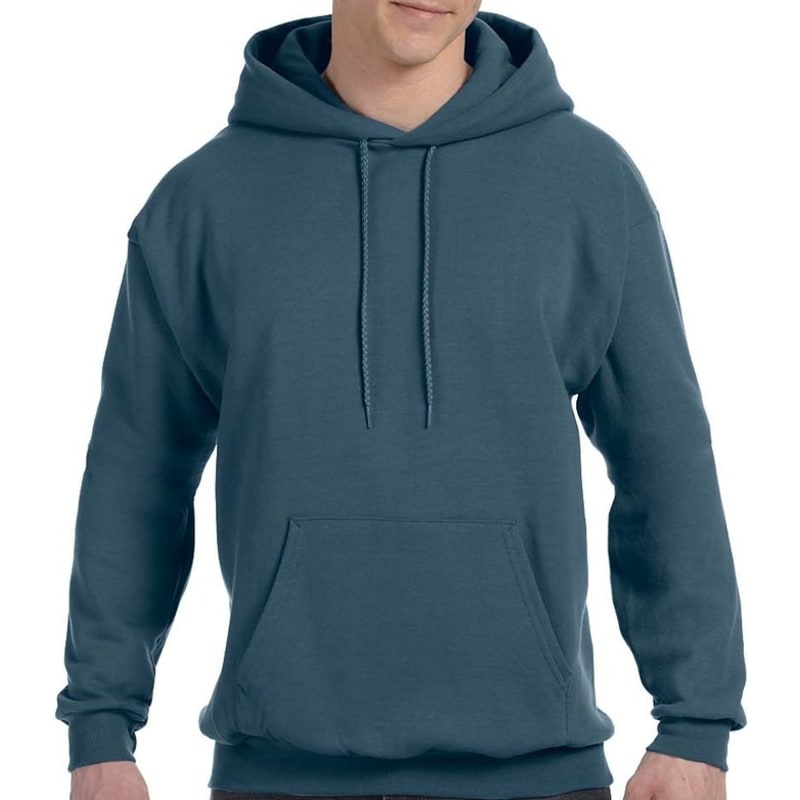 Hanes 7.8 Oz. ComfortBlend® EcoSmart® 50/50 Pullover Hoo, custom hoodie or sweatshirt with logo imprint 4