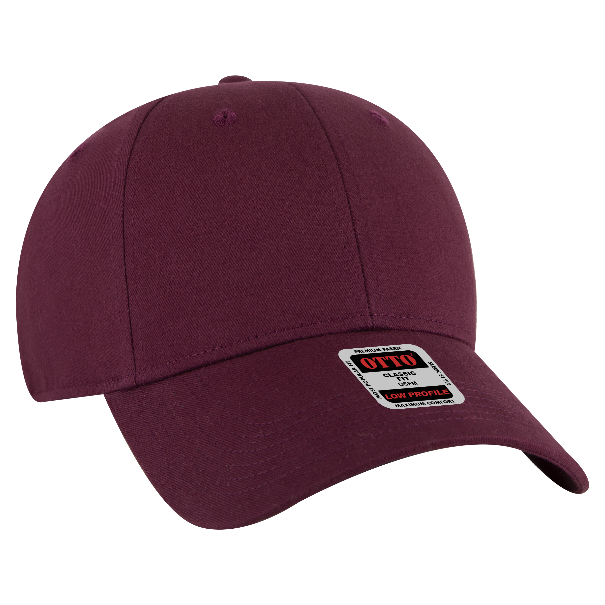 OTTO CAP® 6 Panel Low Profile Baseball Cap 4