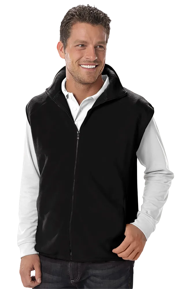 Adult Micro Fleece Zip Front Vest 42