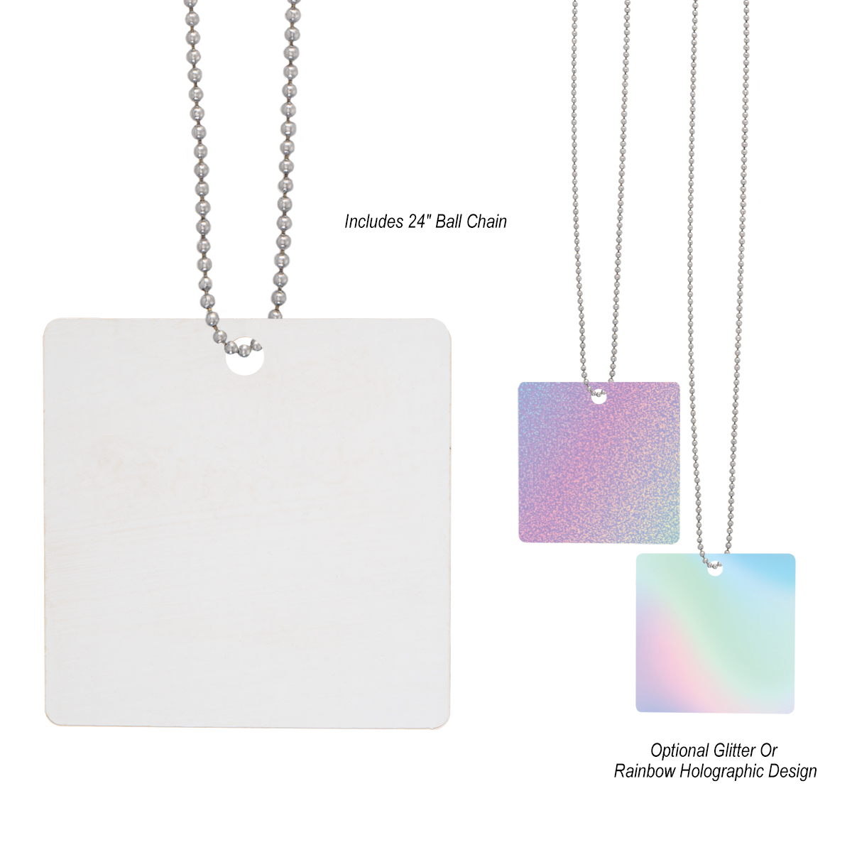 Acrylic Charm - Square 3