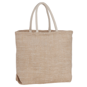 Herringbone Jute Tote 9