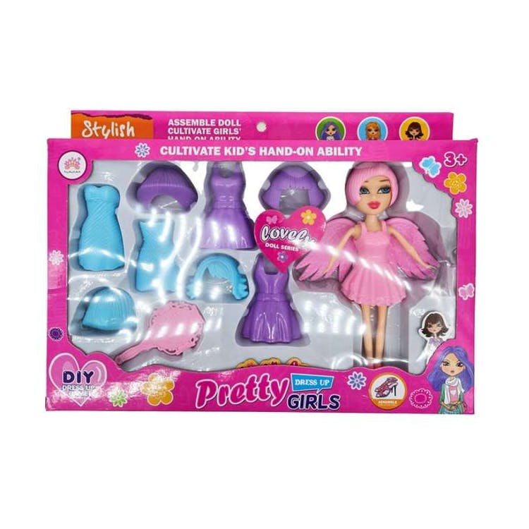 Dress-Up Doll with Accessories Assorted 2
