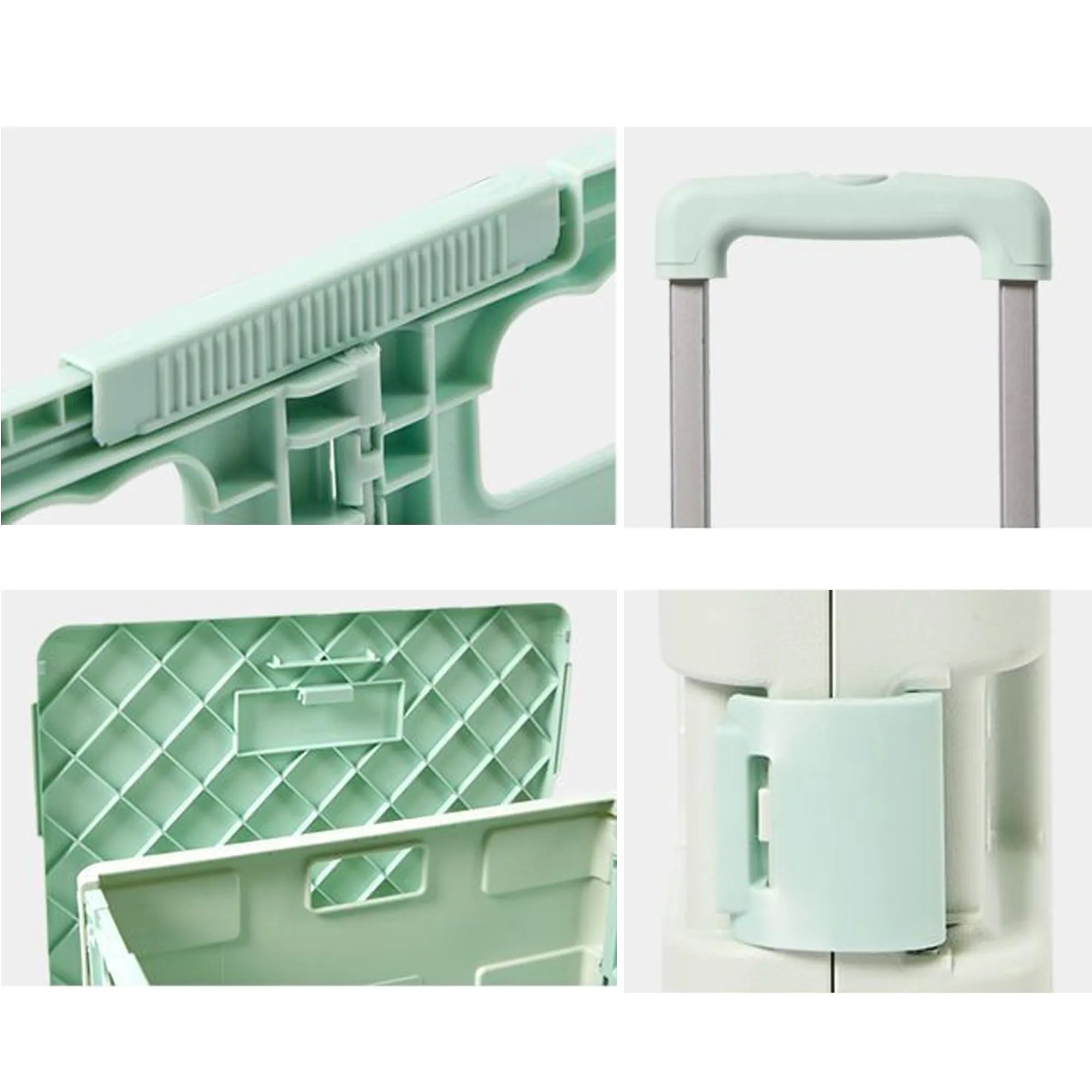 Foldable Portable Shopping Cart 45L&65L 5