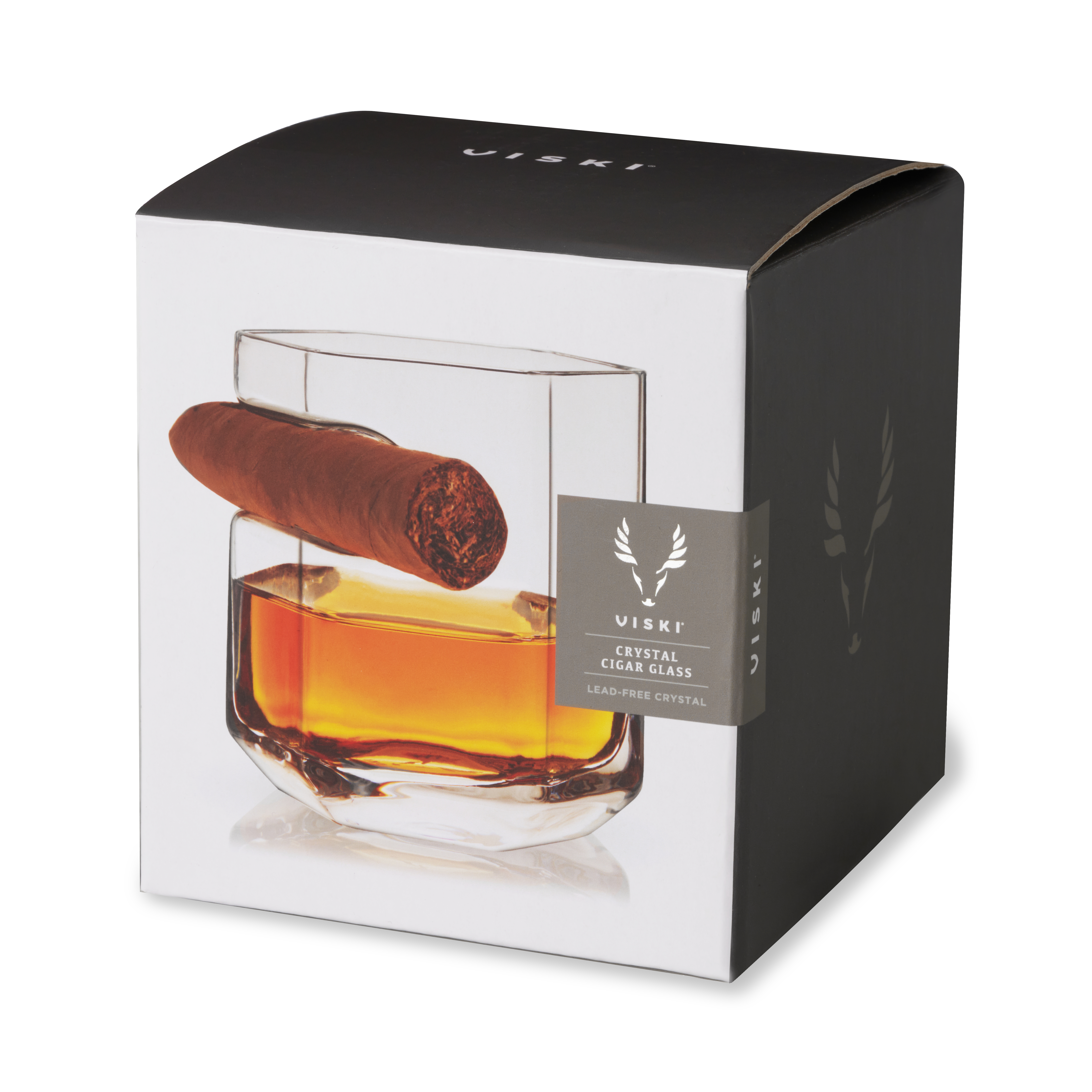 Viski® Raye Crystal Cigar Glass 5