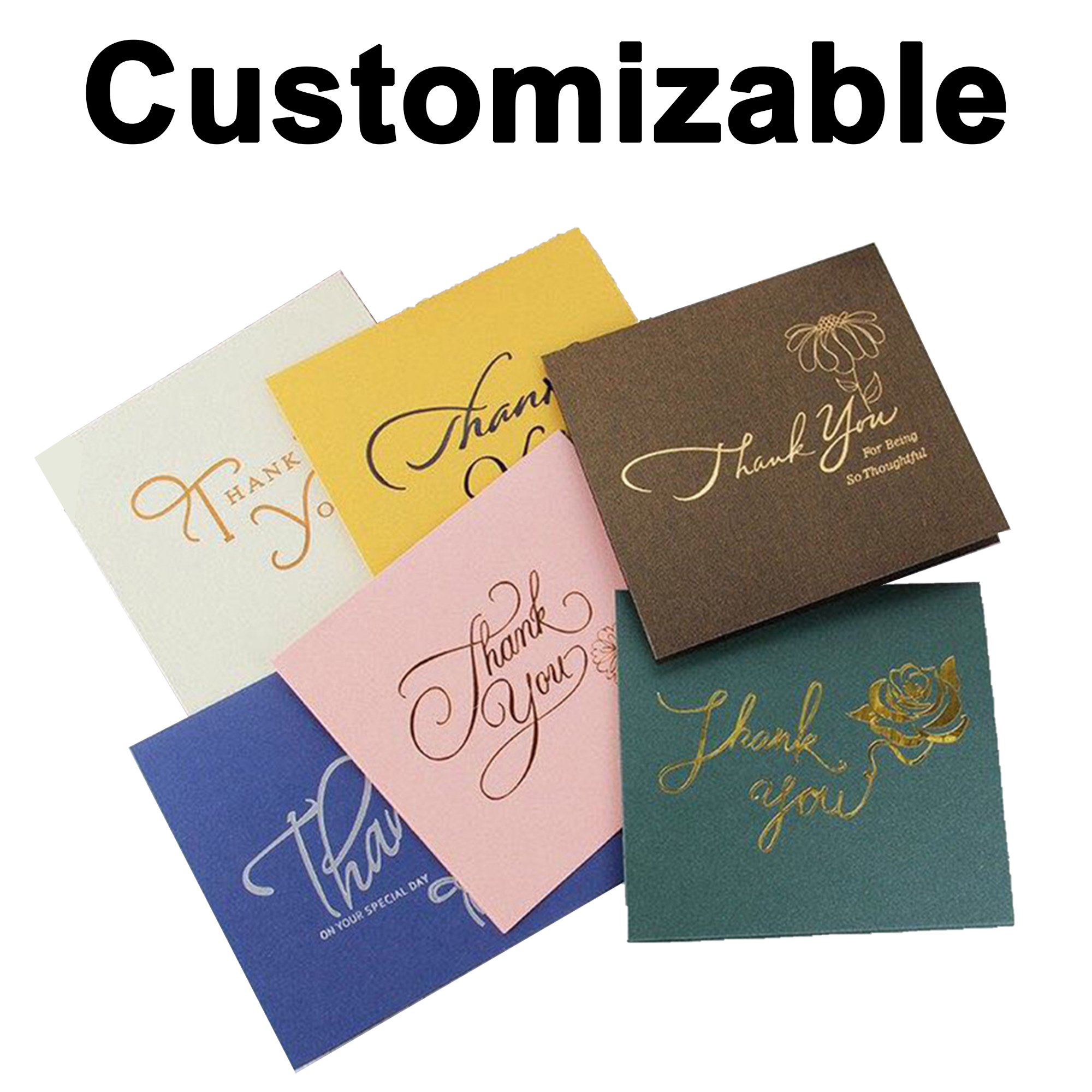 6.3" x 4.72" Customizable Thanksgiving Greeting Card 1