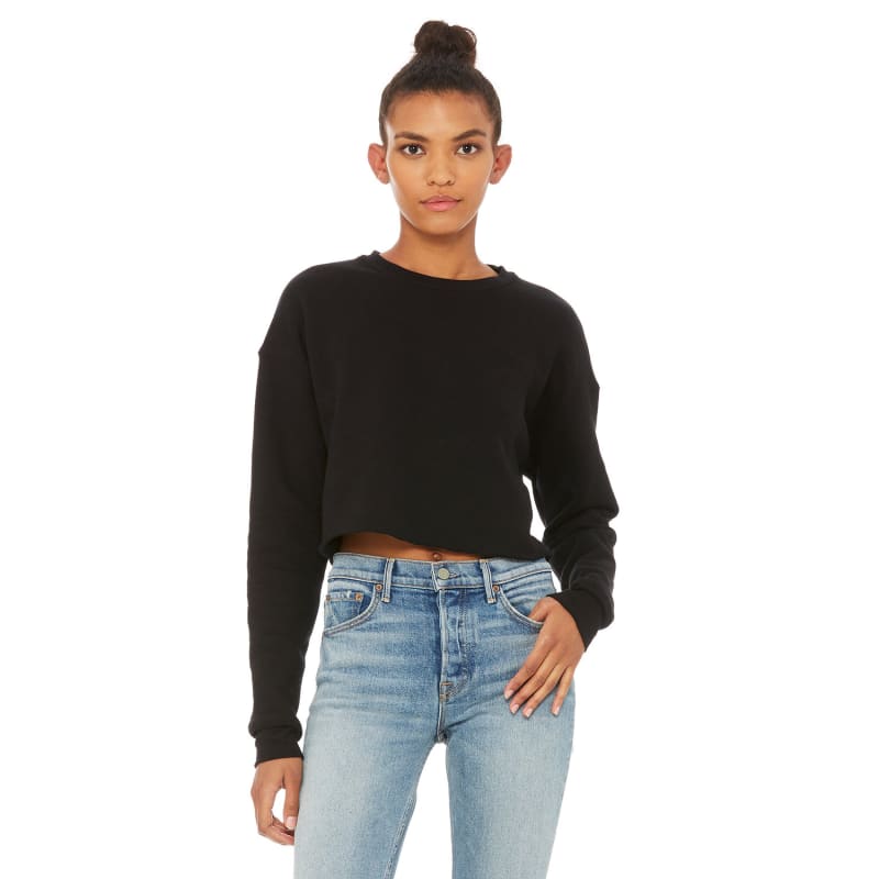 Bella + Canvas Ladies' Cropped Fleece Crew 10