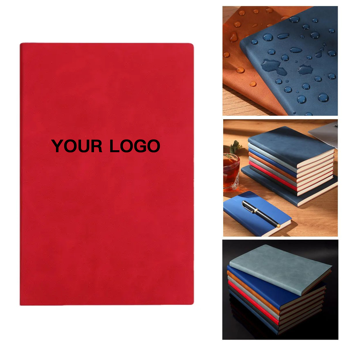 Durable PU Leather Notebook for Office Use 6