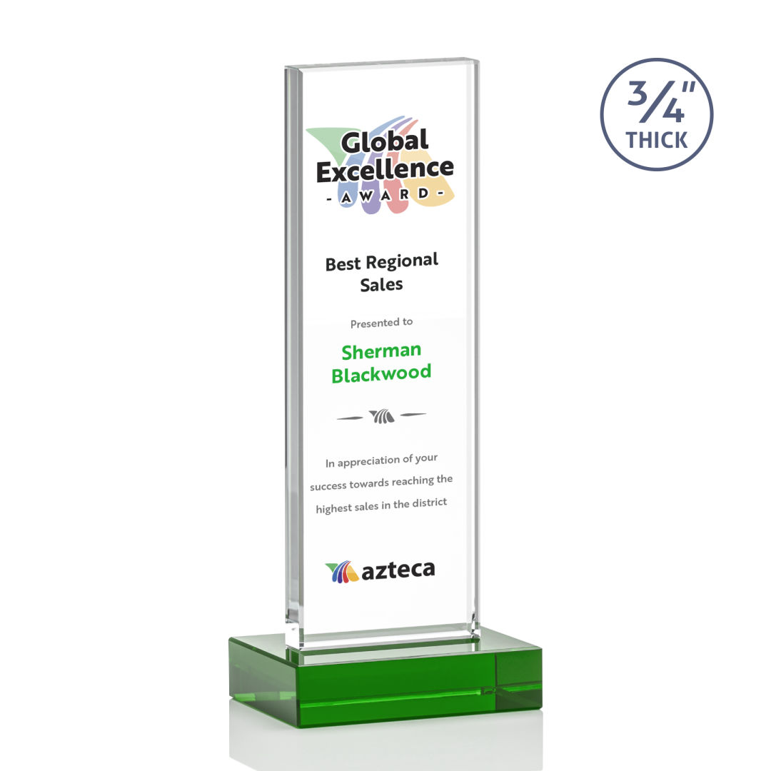 Holmes VividPrint™ Award - Green 6