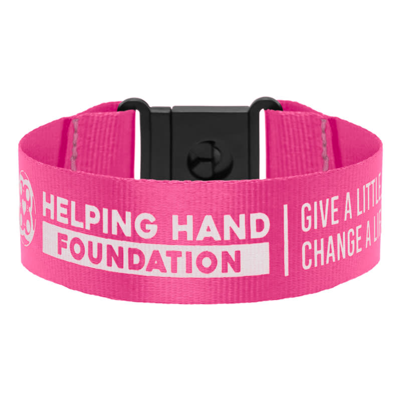 Custom Breakaway Polyester Wristbands 50